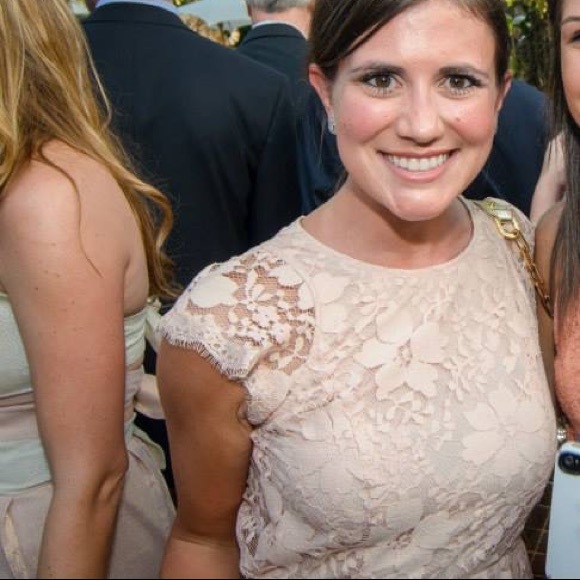 BCBGeneration Pink Lace Dress Size 2 - Picture 7 of 8